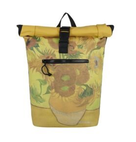New Rebels Nepromokavý rolovací batoh Mart Art New York Sunflower 19l