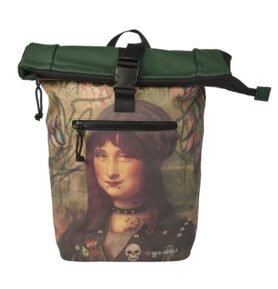 New Rebels Nepromokavý rolovací batoh Mart Art New York Mona Lisa 19l