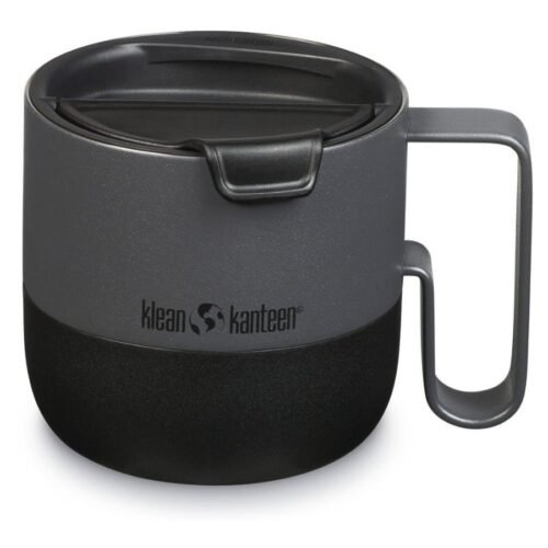 Nerezový termohrnek s uchem Rise 414 ml Klean Kanteen Asphalt