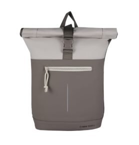 New Rebels Voděodolný rolovací batoh Backham New York taupe 19l