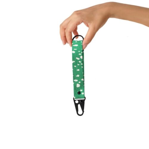Notabag Klíčenka s karabinou Green Sprinkle