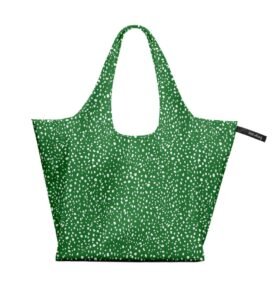 Notabag Skládací nákupní taška Tote Green Sprinkle