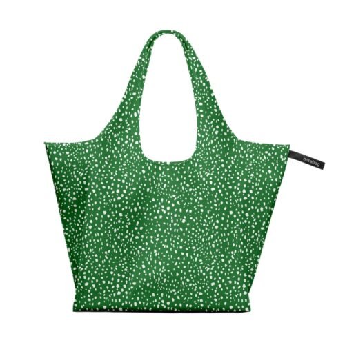 Notabag Skládací nákupní taška Tote Green Sprinkle