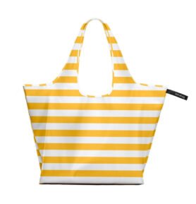 Notabag Skládací nákupní taška Tote Golden Stripes