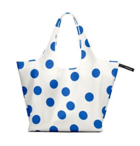 Notabag Skládací nákupní taška Tote Marine Dots