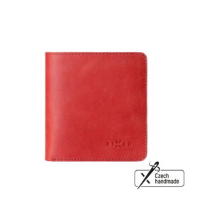 Fixed Kožená peněženka FIXED Classic Wallet červená