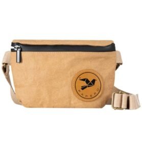Papero Bags Papírová crossbody ledvinka Squirrel hnědá 2l