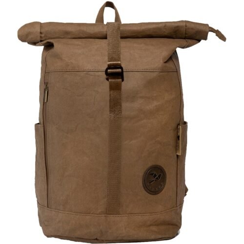 Papero Bags papírový rolovací batoh YETI hnědý 32l