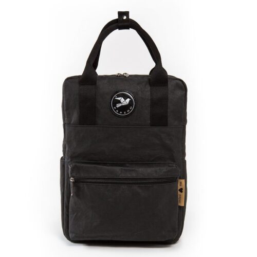 Papero Bags Papírový batoh Lynx černý 13l