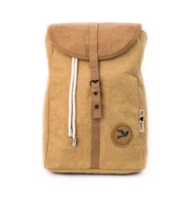Papero Bags papírový ruksak Owl hnědý 13l