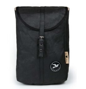 Papero Bags papírový ruksak Owl černý 13l