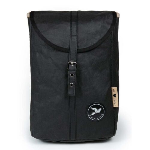 Papero Bags papírový ruksak Owl černý 13l