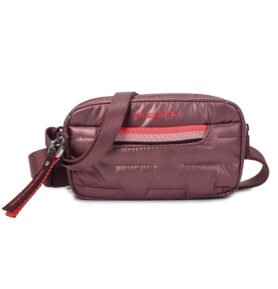 Hedgren Prošívaná crossbody ledvinka Cocoon Snug Dusty Rose 1l