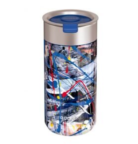 Quokka Termohrnek se sítkem Boost 400 ml Abstract