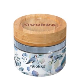 Quokka Skleněná dóza na jídlo Deli 500ml blue natural