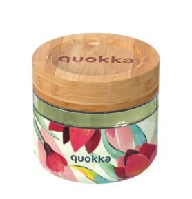 Quokka Skleněná dóza na jídlo Deli 500ml spring