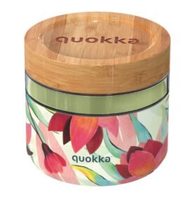 Quokka Skleněná dóza na jídlo Deli 820ml spring