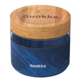 Quokka Skleněná dóza na jídlo Deli 820ml wood grain