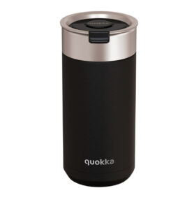 Quokka Termohrnek se sítkem Boost 400 ml Carbon black
