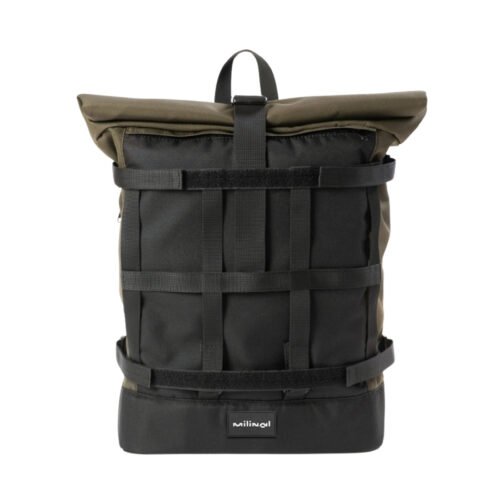 Milinal Rolovací batoh se sítí Mesh Large khaki 30l