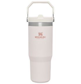 Stanley Tumbler se slámkou/brčkem 890ml Rose Quartz
