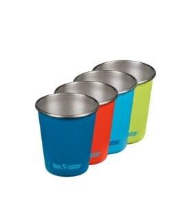Klean Kanteen Sada dětských nerezových pohárků 4 x 296 ml Dragon Tails