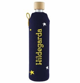 Drink it Skleněná láhev s neoprénovým obalem vlastní popis Sova 500ml