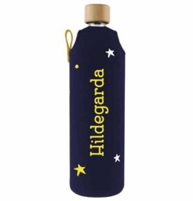 Drink it Skleněná láhev s neoprénovým obalem vlastní popis Sova 700ml