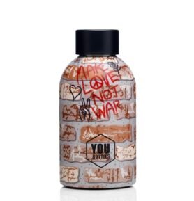 Termoláhev na pití Dual Design You Bottles Make Love Not War 300 ml
