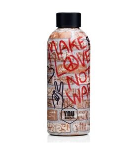 Termoláhev na pití Dual Design You Bottles Make Love Not War 500 ml