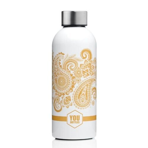 Termoláhev na pití Dual Design You Bottles Gold Cashmere 500 ml