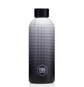 Termoláhev na pití Dual Design You Bottles Black & White 500 ml