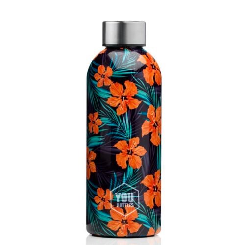 Termoláhev na pití Dual Design You Bottles Iris Flower 500 ml