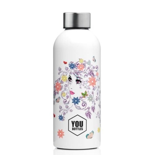 Termoláhev na pití Dual Design You Bottles Flowery Goddes 500 ml