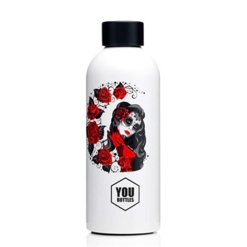 Termoláhev na pití Dual Design You Bottles Santa Muerte 500 ml