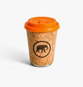 Elephant Box Kelímek na kávu objem 350ml oranžový