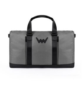 Vuch Cestovní taška na zip Tifyn grey 24l