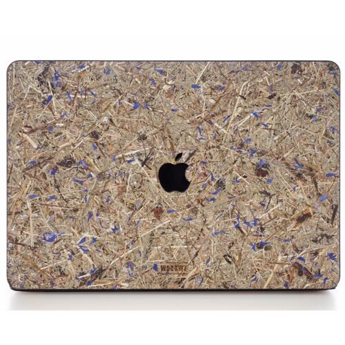 Ochranný kryt na Macbook ze slámy a chrpy WoodWe