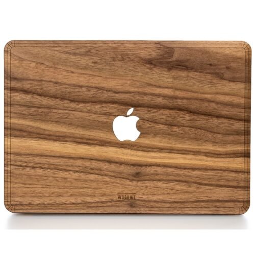 WoodWe dřevěný ochranný kryt z pravého dřeva Ořech na Macbook Pro 14"