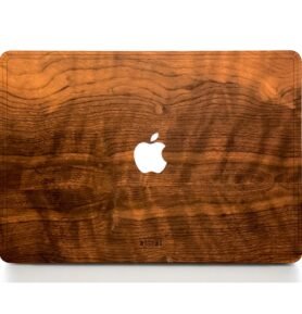 WoodWe Horní krycí fólie z pravého dřeva Brazilský ořech pro Macbook Air 13" M2