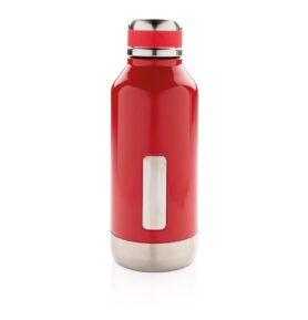 XD Design Nepropustná láhev z nerezové oceli 500 ml červená