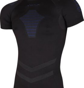 Pánské termo triko VoXX s krátkým rukávem AP 01 černo-modrá L-XL