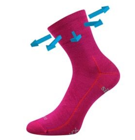 Ponožky VoXX BAERON fuchsia 39-42 (26-28)