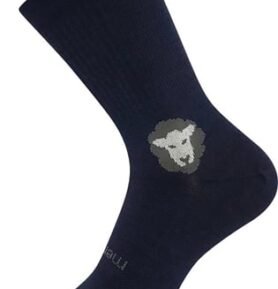 Ponožky VoXX BAREFOOTAN MERINO tmavě modrá 35-38 (23-25)