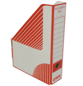 Emba otevřený archivační box červený 330 x 230 x 75 mm