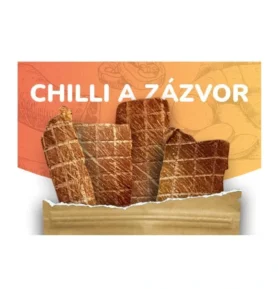 Porkies masové chipsy Chilli-zázvor, 100g
