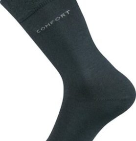 Bavlněné ponožky COMFORT tmavě šedá 39-42 (26-28)