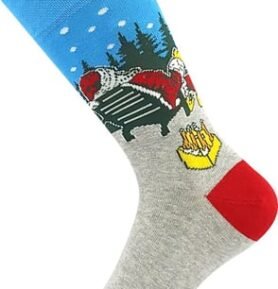 Ponožky Lonka DAMMERY santa 39-42 (26-28)