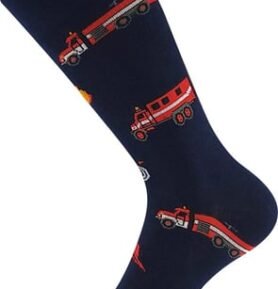 Trendy společenské ponožky DEPATÉ Sólo hasiči 39-42 (26-28)