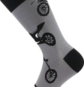 Trendy společenské ponožky DEPATÉ Sólo motorky 39-42 (26-28)